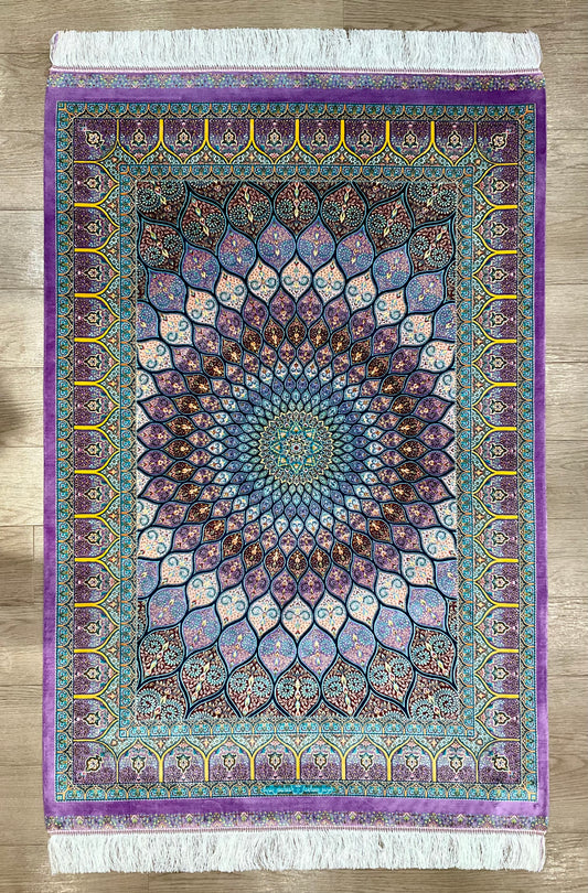 ペルシャンシルク 150cm x 100cm PS11021