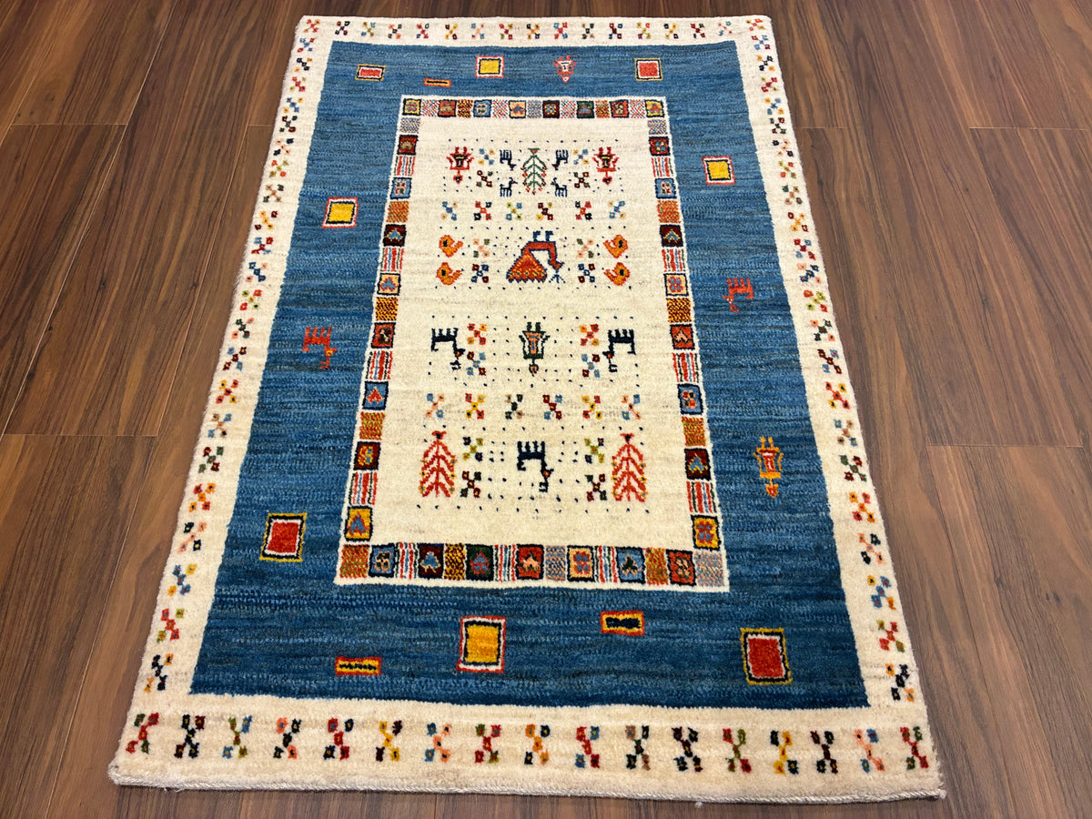 【千葉店】カシュクリギャッベ 100cm x 66cm RJ14821