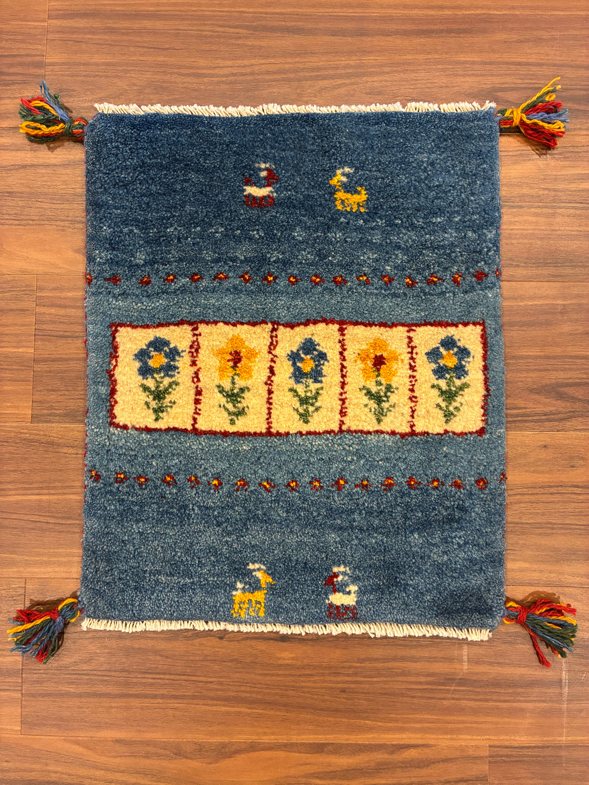 【千葉店】ギャッベ 50cm x 41cm NN20184