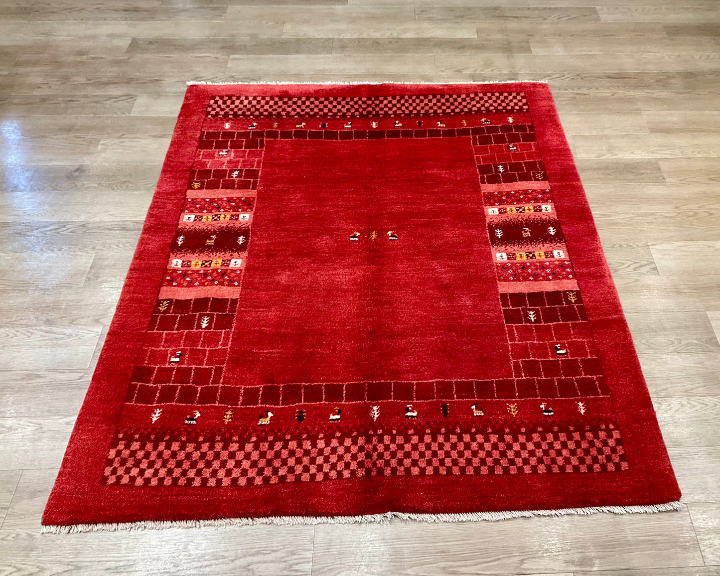 ギャッベ  188cm x 155cm RJ11332
