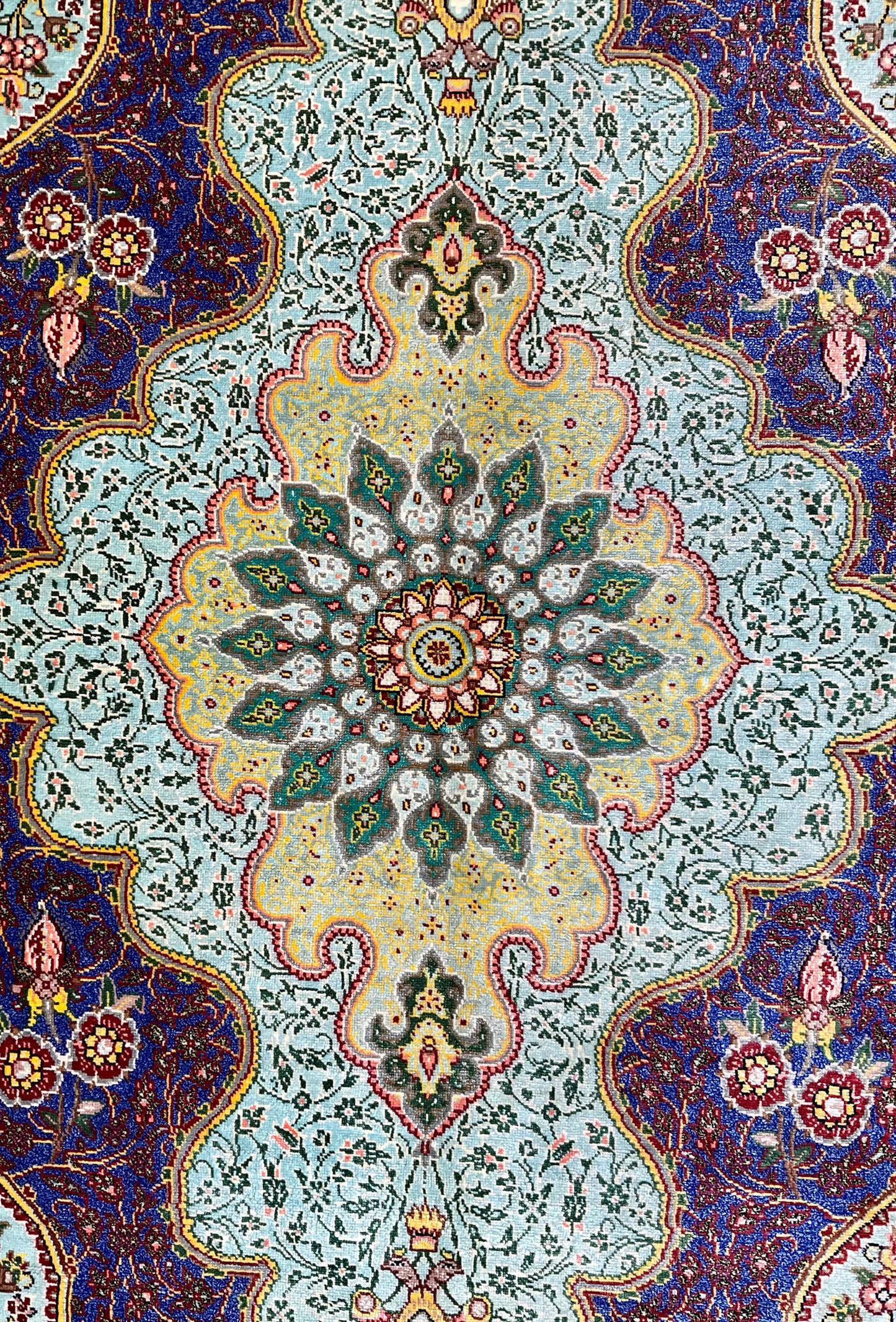 クム ジャムシーディ工房 148cm x 104cm NT11438