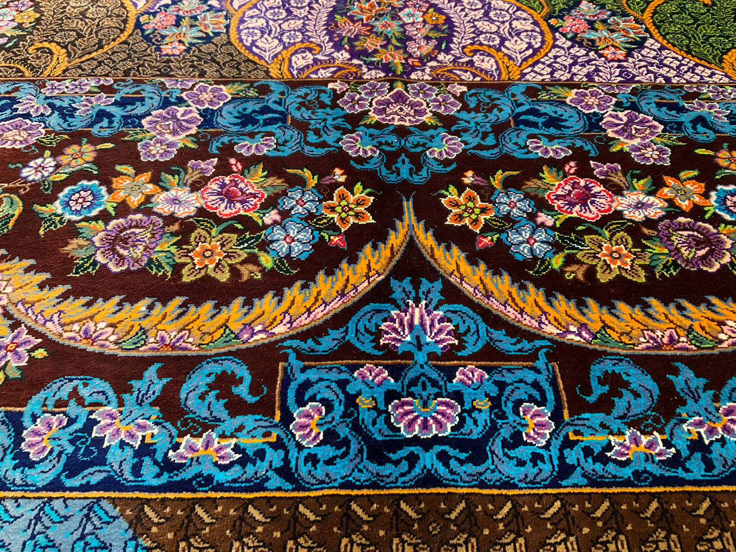 クム ジャムシード工房 210cm x 136cm A22451