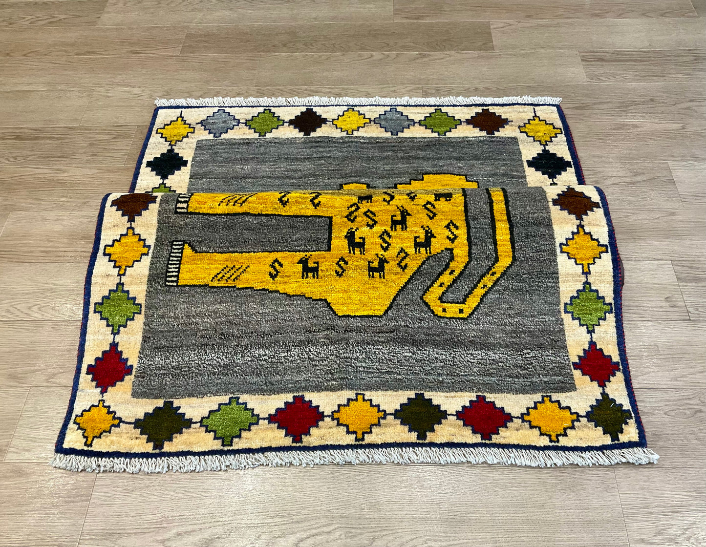 ギャッベ アマレバフト 155cm x 105cm RJ12700