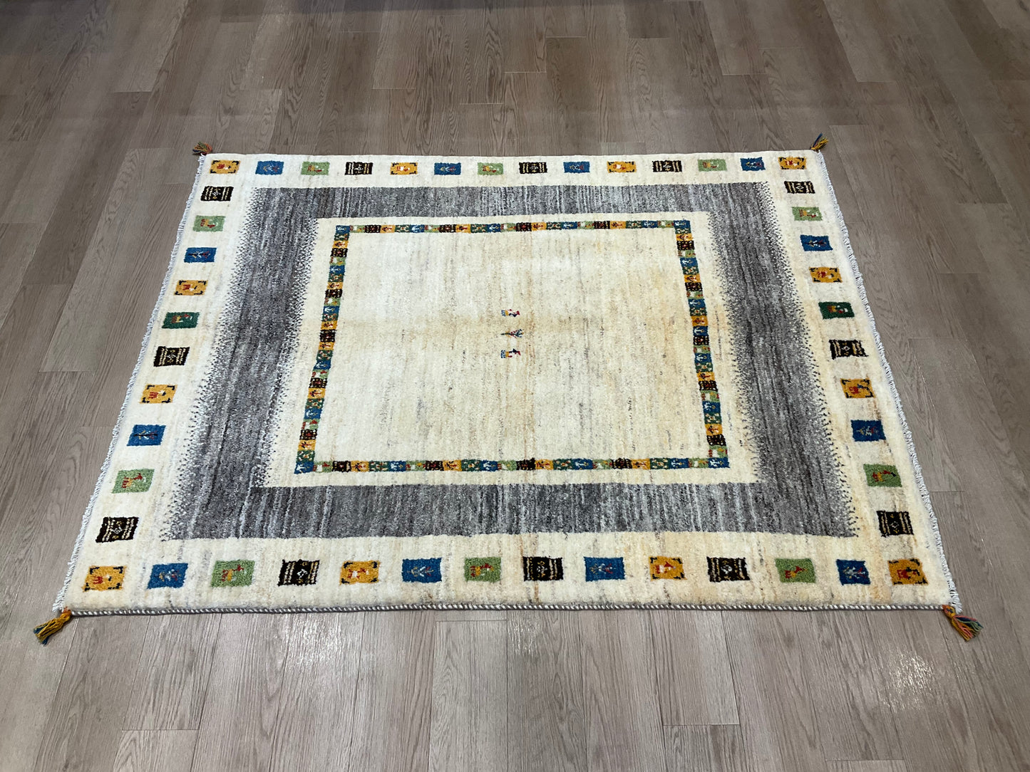 ギャッベ  193cm x 153cm RJ9366