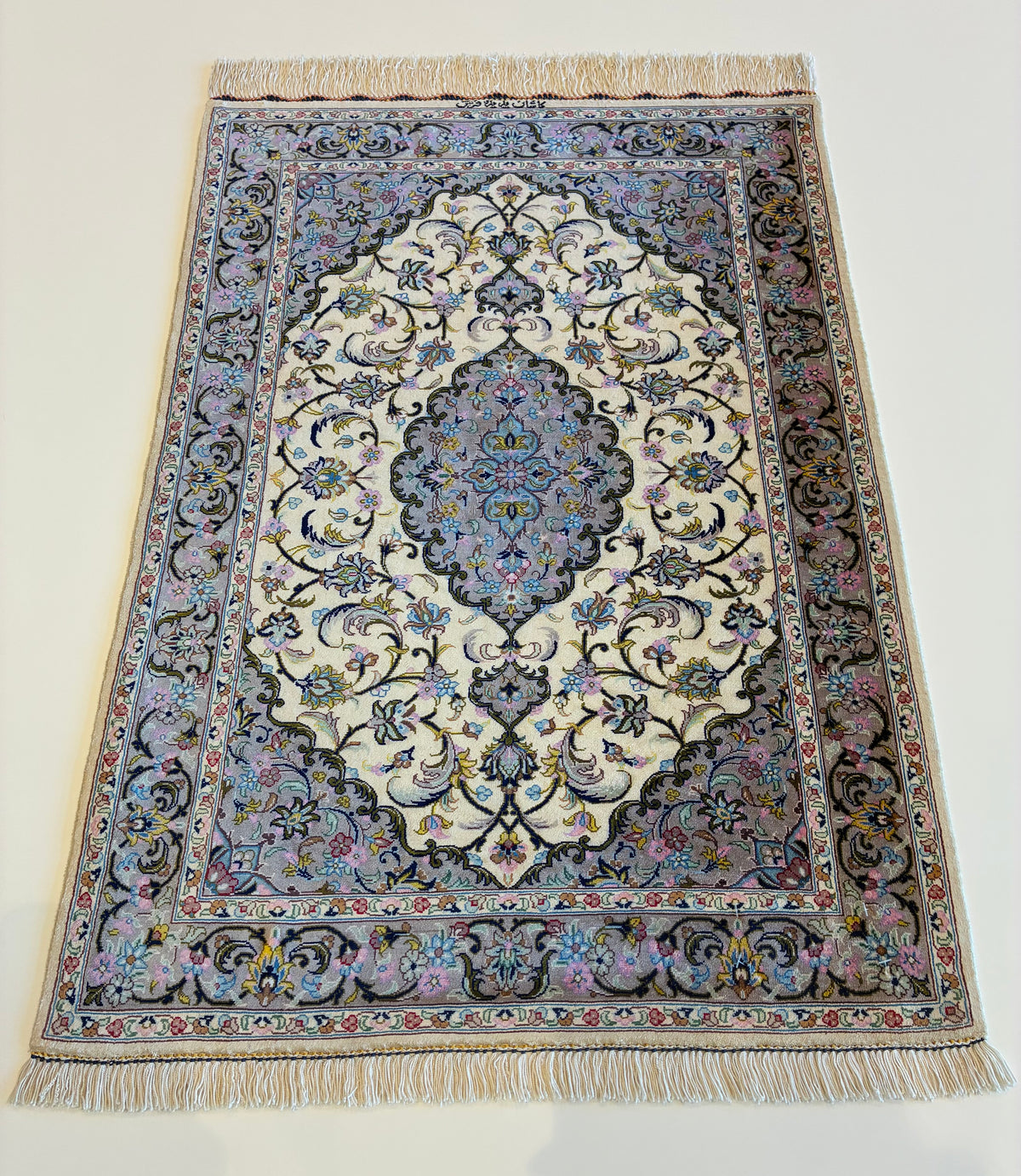 【千葉店】カシャーンシルク パディデ工房 88cm x 60cm PS12774