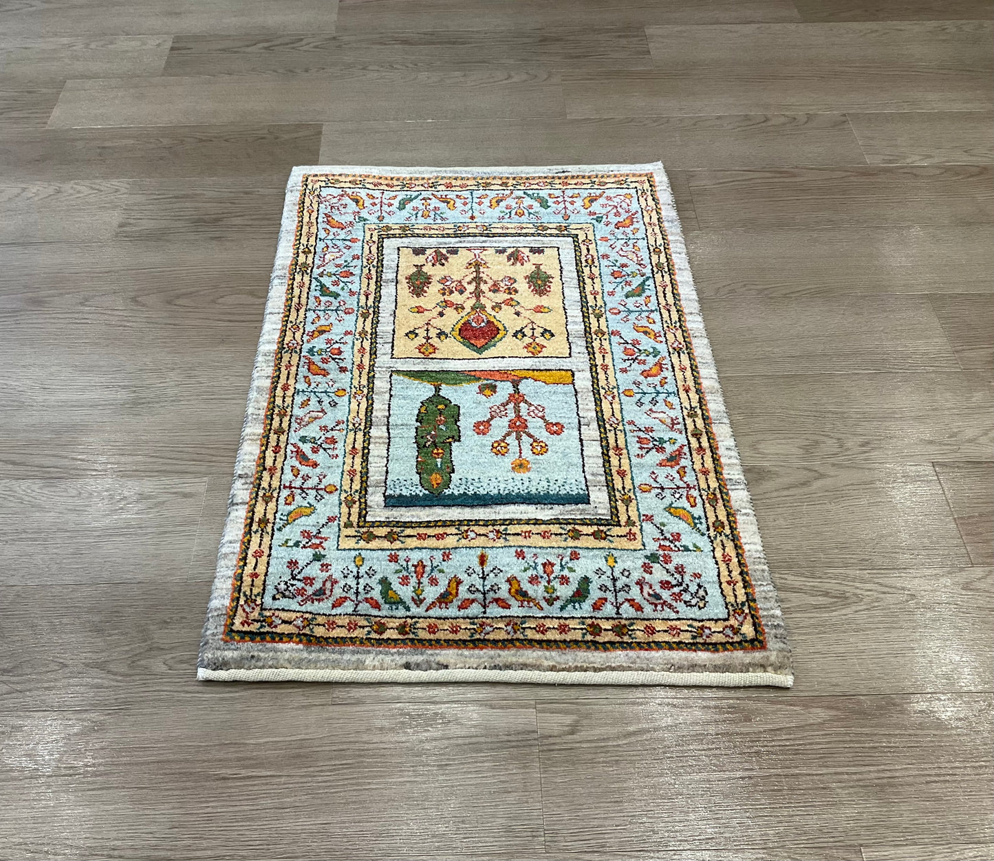 カシュクリギャッベ 88cm x63cm RJ16087