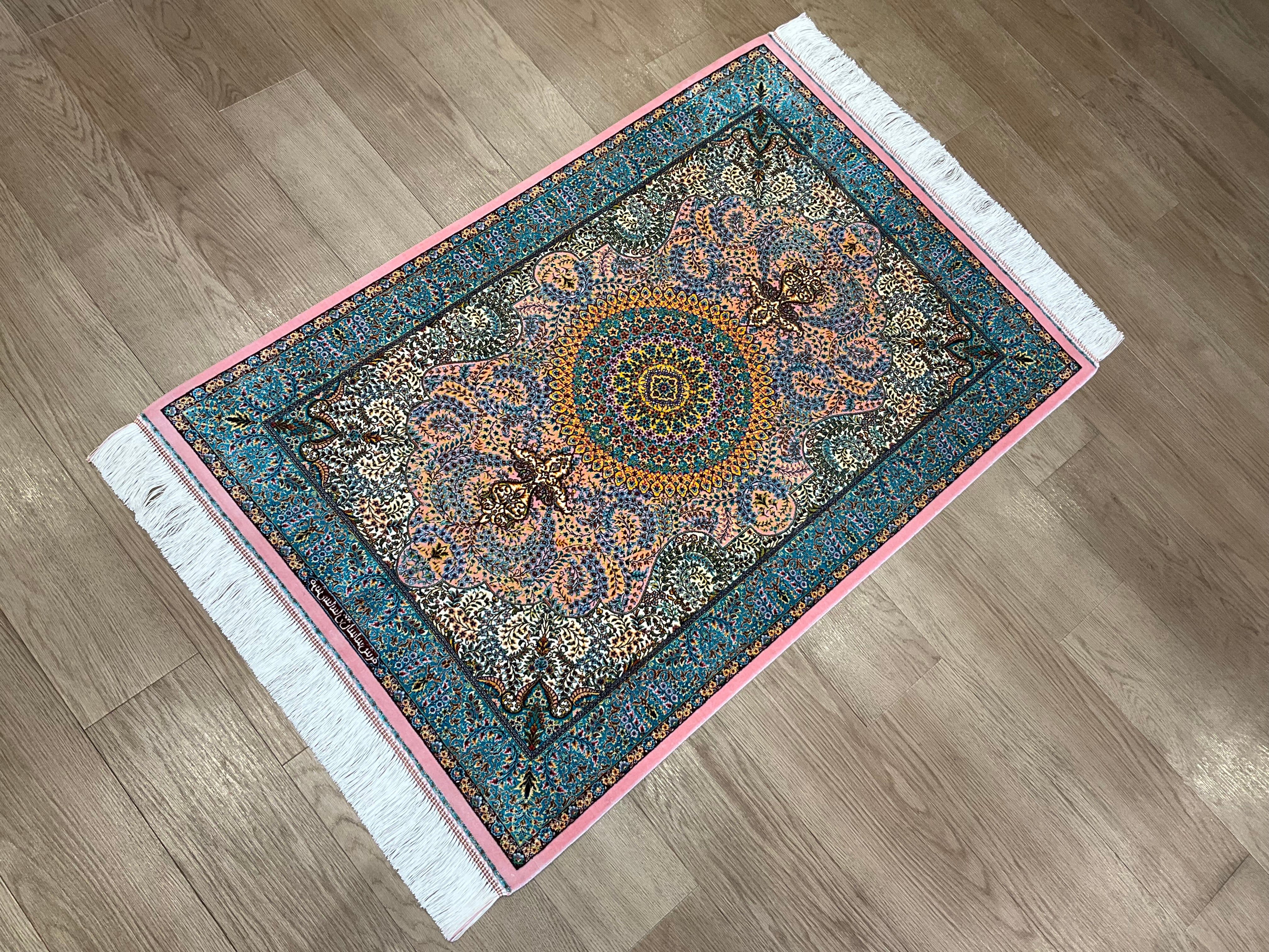 ペルシャンシルク 120cm x 80cm PS11798 – ペルシャ絨毯専門店