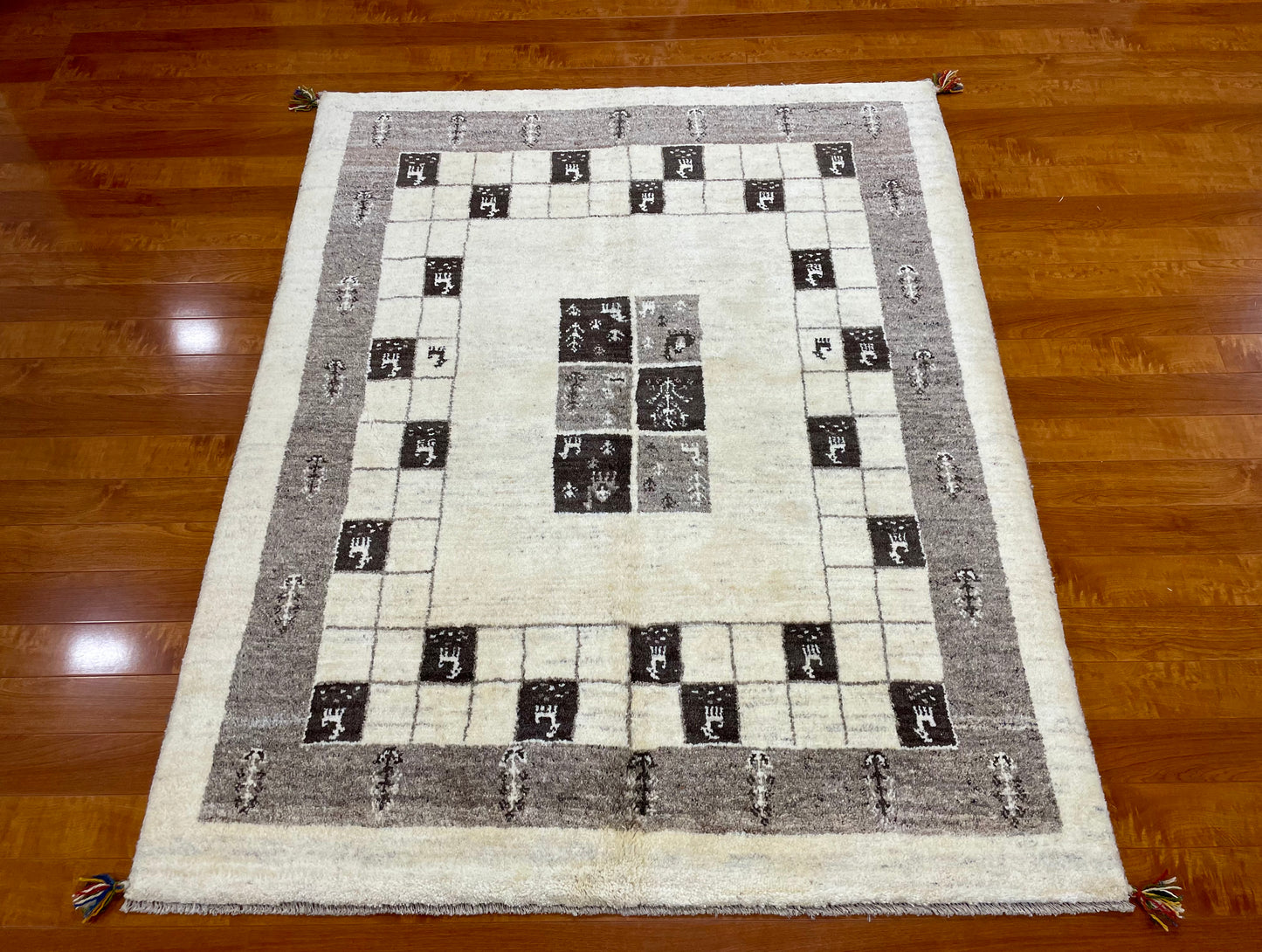【オンライン限定】ギャッベ  190cm x 156cm RJ202