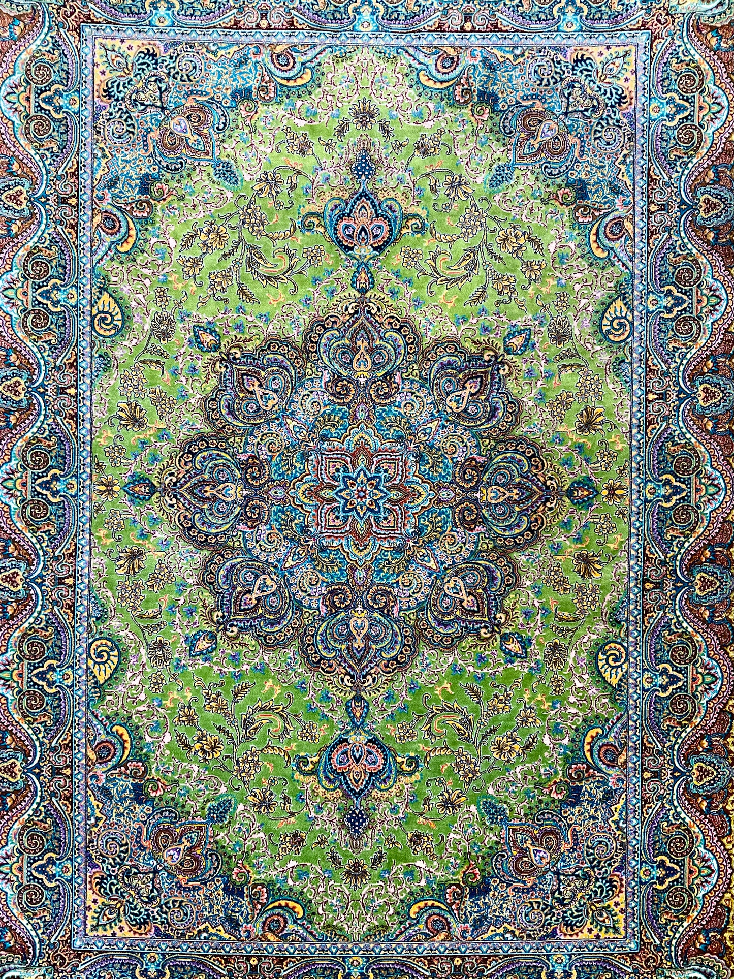 ペルシャンシルク 150cm x 100cm PS11214