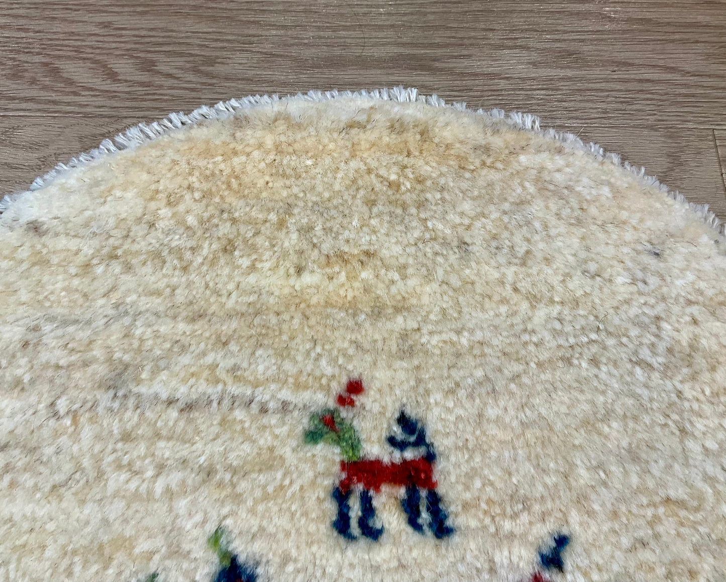 ギャッベ 42cm x 42cm T132