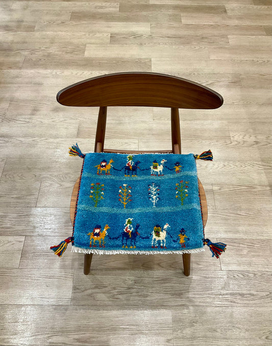 ギャッベ 43cm x 40cm T9872