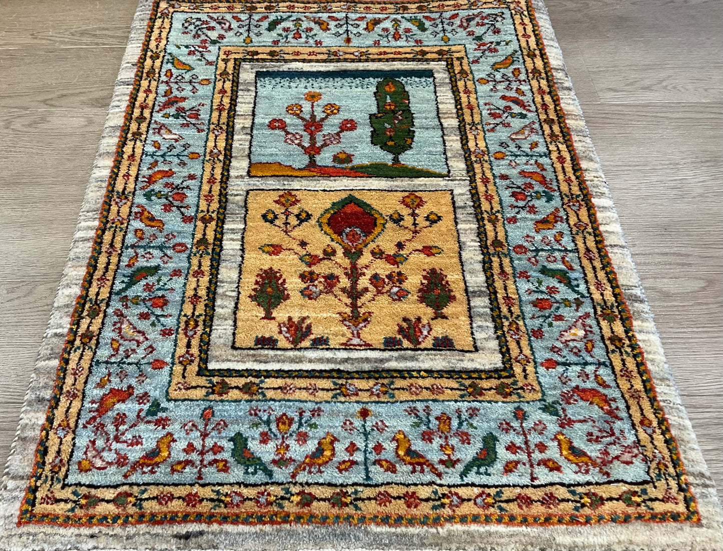 カシュクリギャッベ 88cm x63cm RJ16087