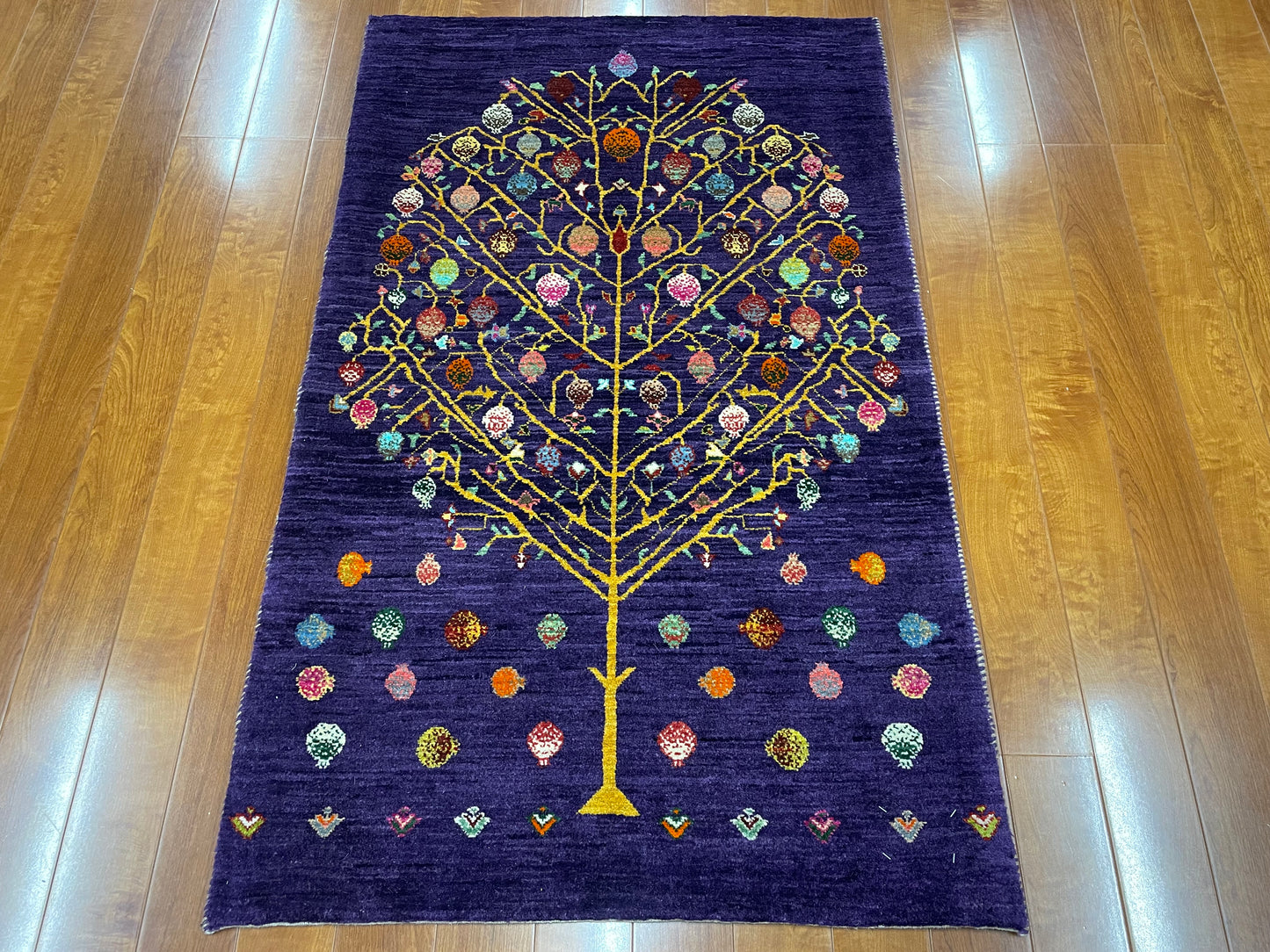 【オンライン限定】カシュクリギャッベ 134cm x 84cm RJ15639