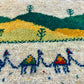 ギャッベ 42cm x 38cm Z436