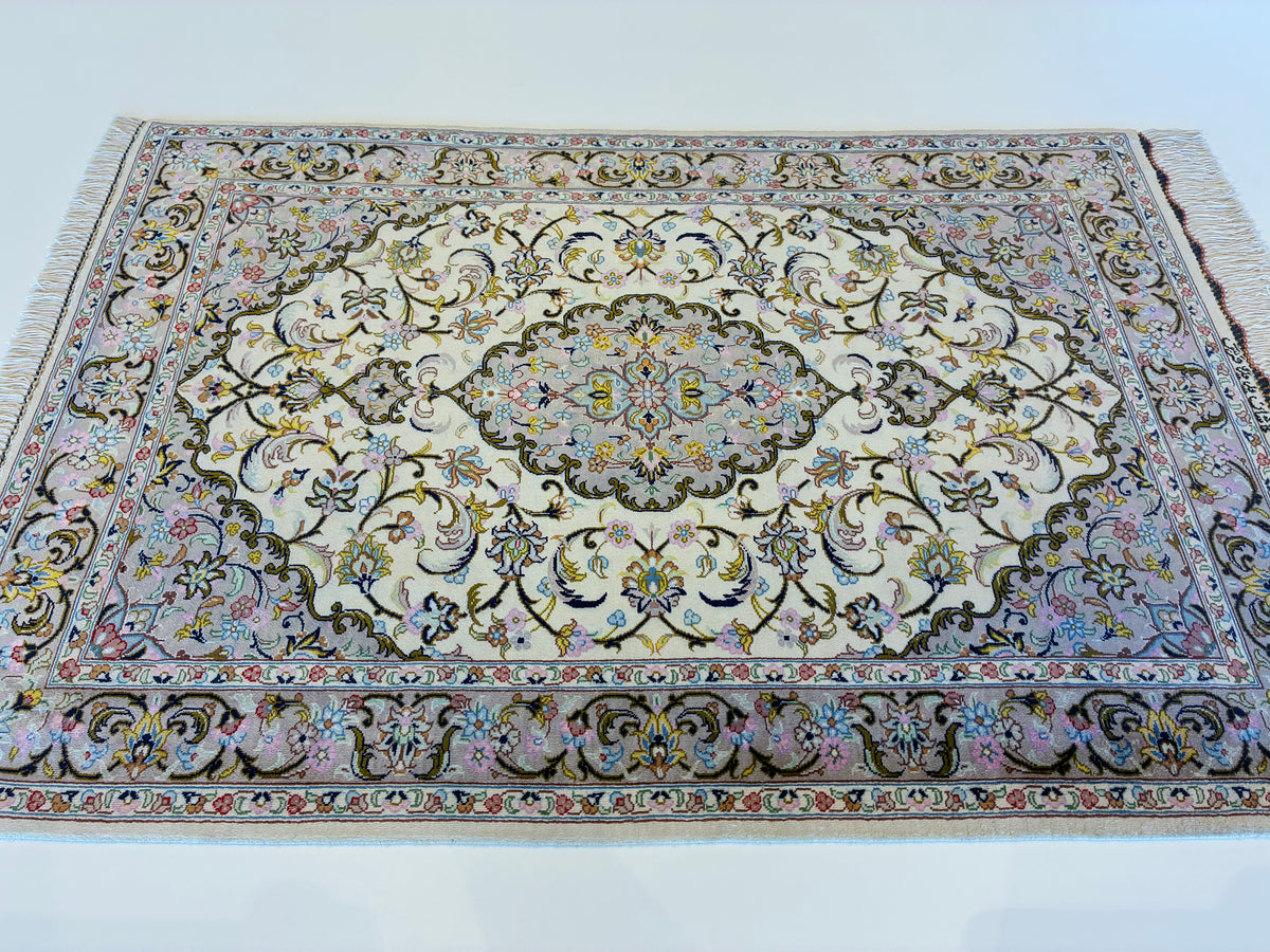 【千葉店】カシャーンシルク パディデ工房 88cm x 60cm PS12774