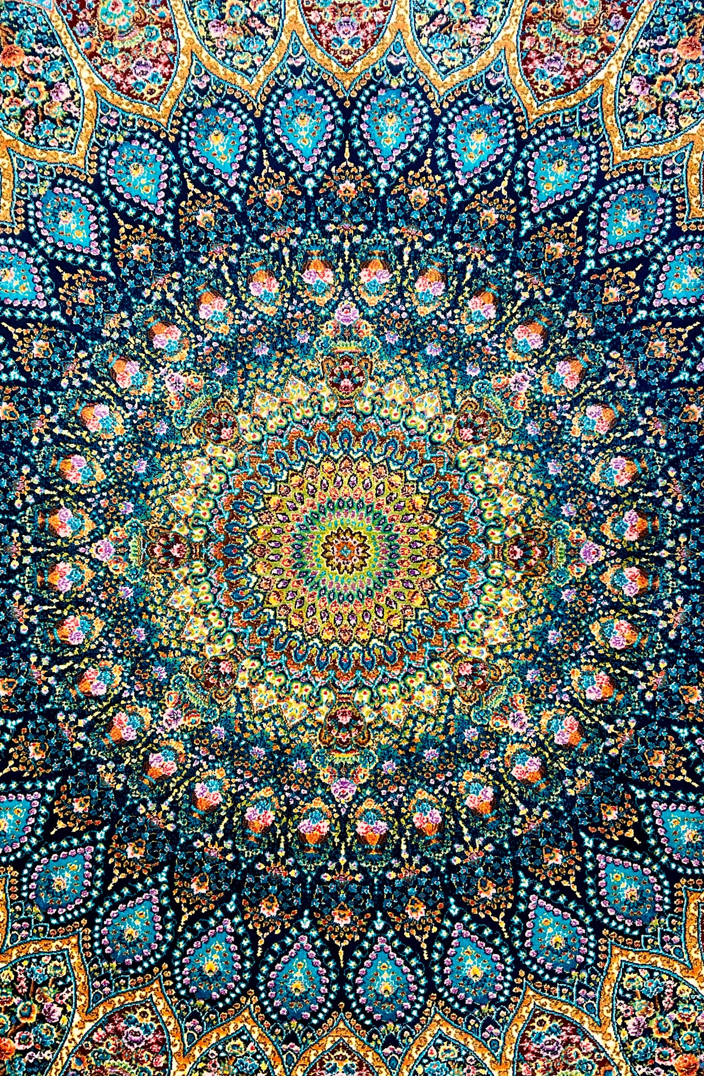 ペルシャンシルク 120cm x 80cm PS10494