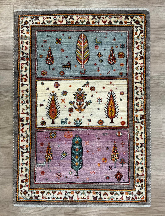 カシュクリギャッベ 89cm x62cm RJ16083