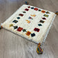 ギャッベ 41cm x 40cm AJ29154