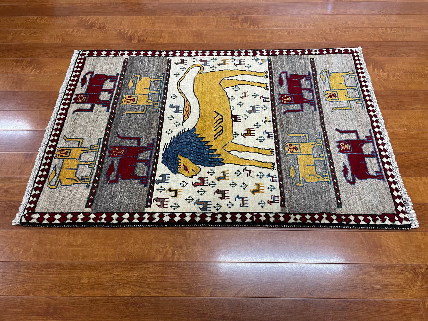【オンライン限定】ギャッベ アマレバフト 130cm x 85cm RJ12678
