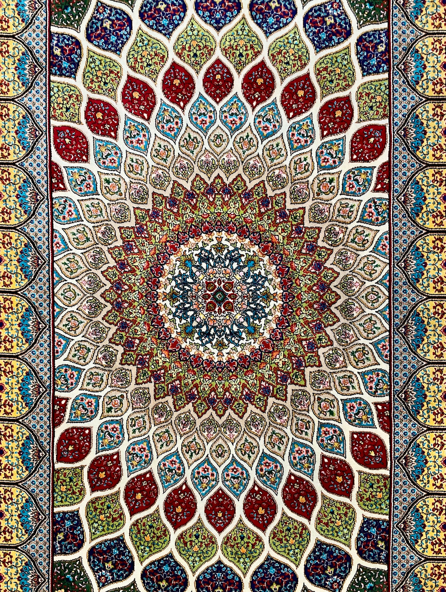 ペルシャンシルク 90cm x 60cm PS10770