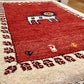 【オンライン限定】ギャッベ 90cm x 60cm RJ12367