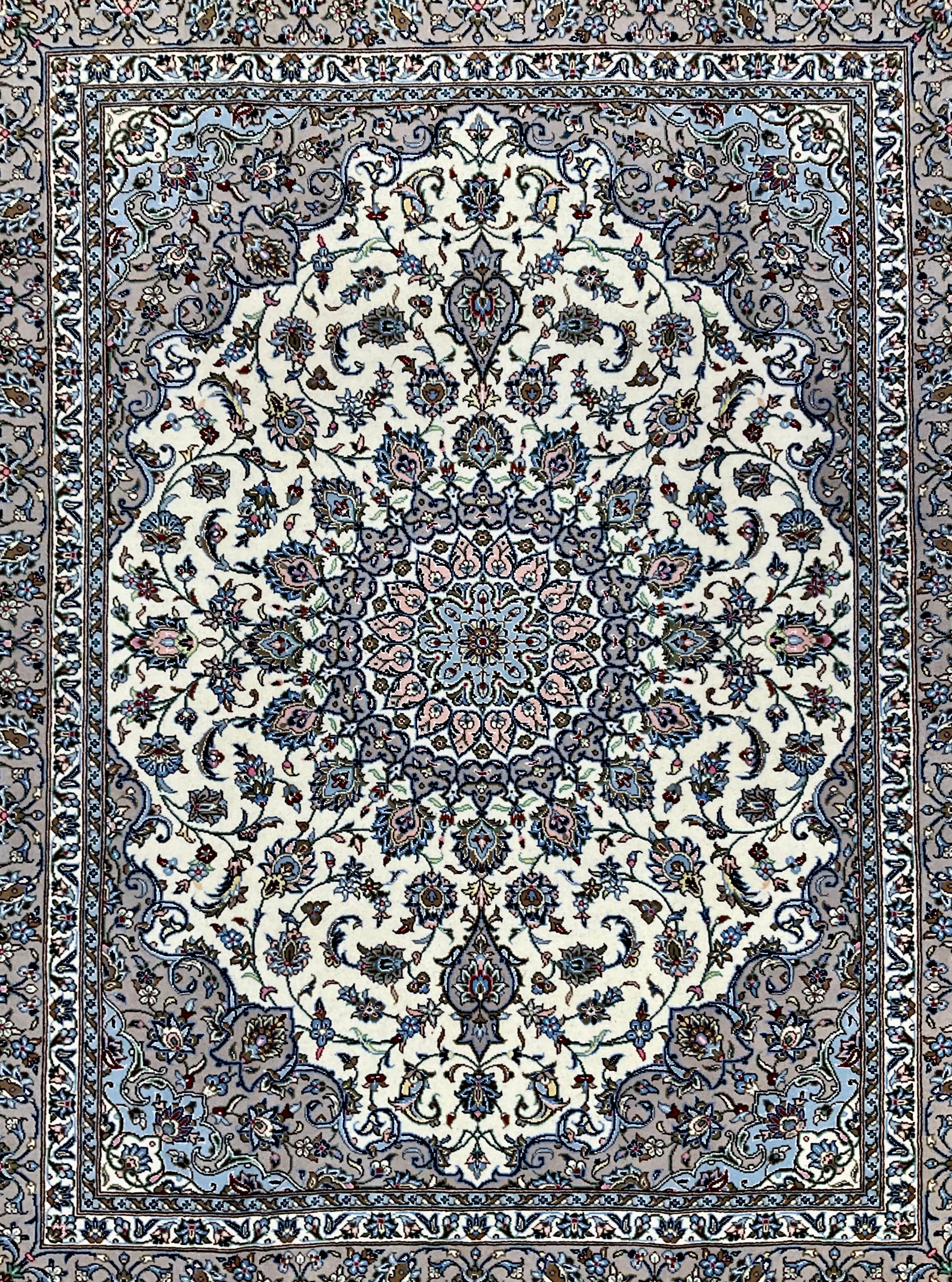 カシャーン (カシャン)245cm x 200cm PS6960 – ペルシャ絨毯専門店