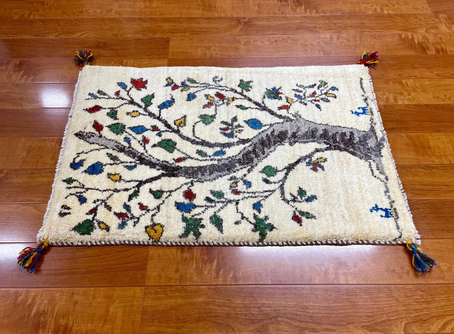 【オンライン限定】ギャッベ 88cm x 58cm RJ13801