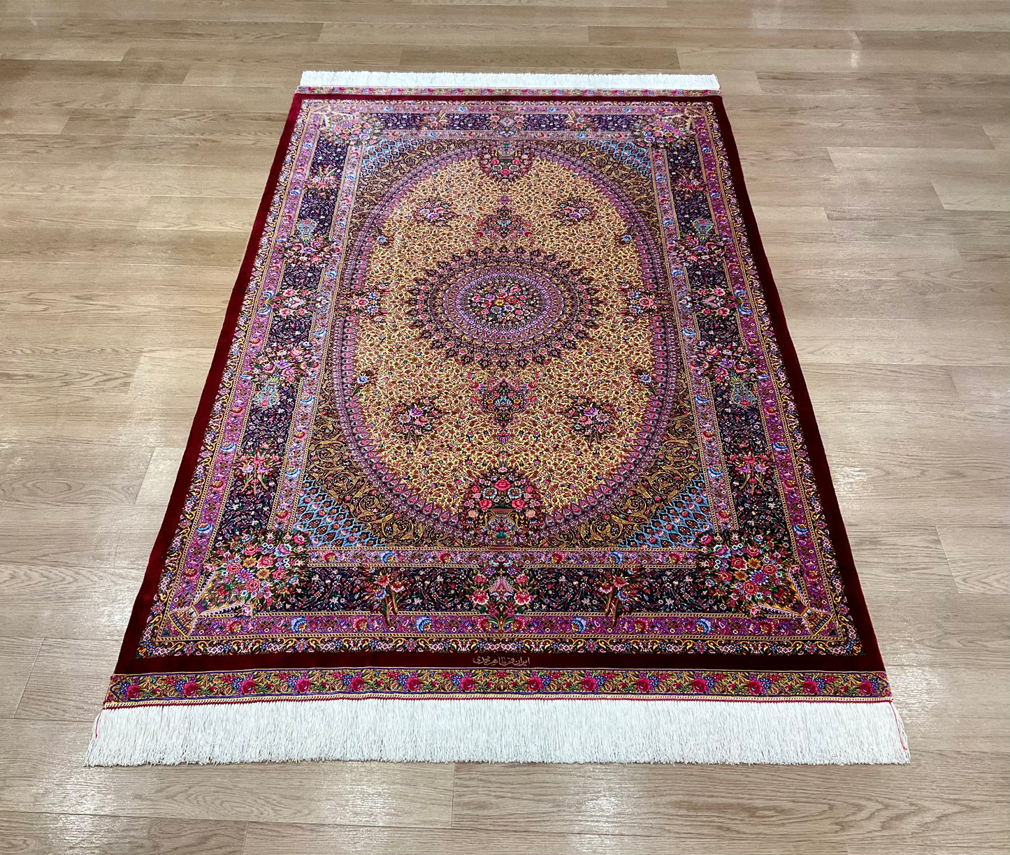 クム モハンマディ工房 207cm x 135cm NT15027