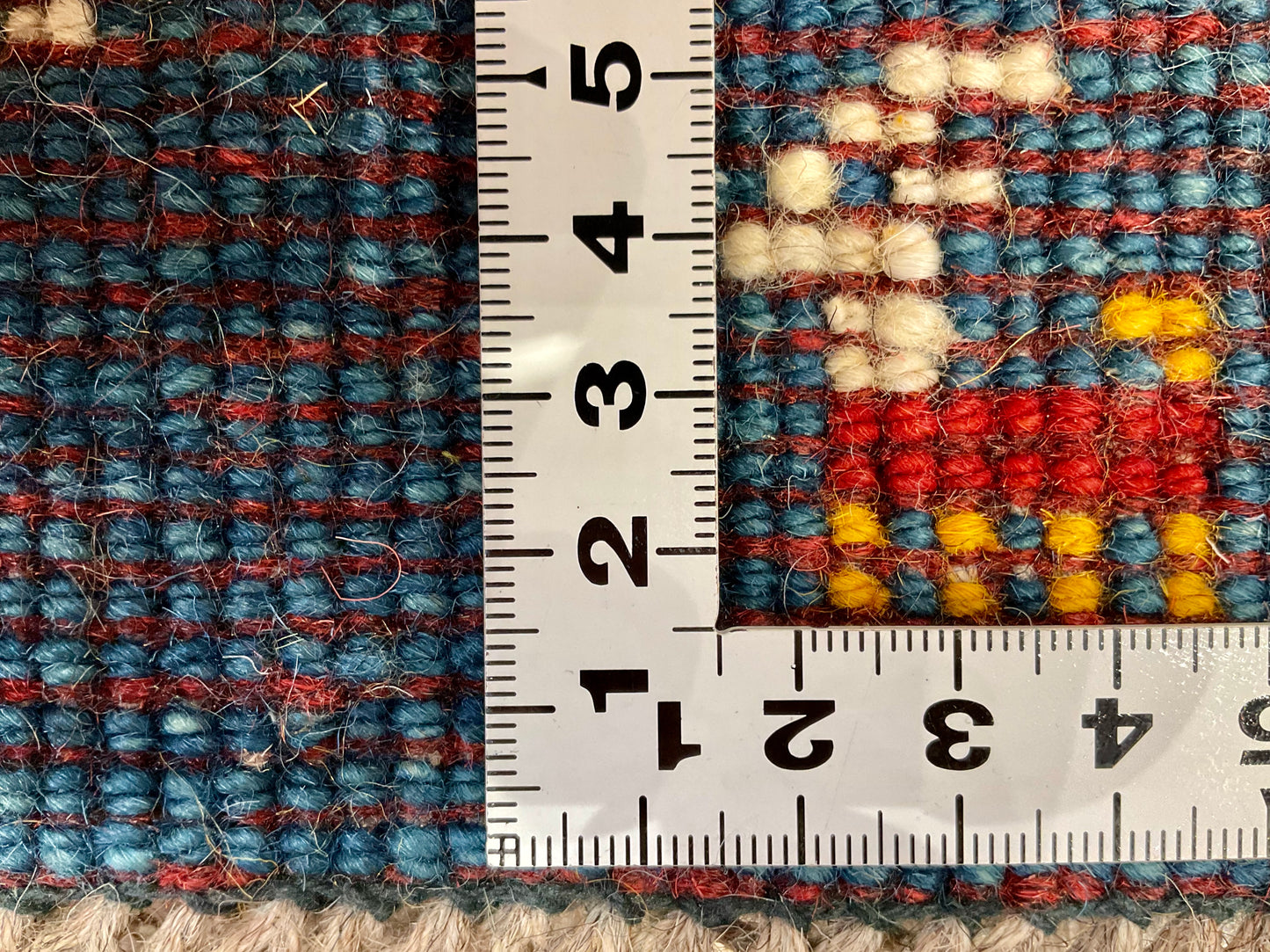 ギャッベ 43cm x 39cm AJ22174