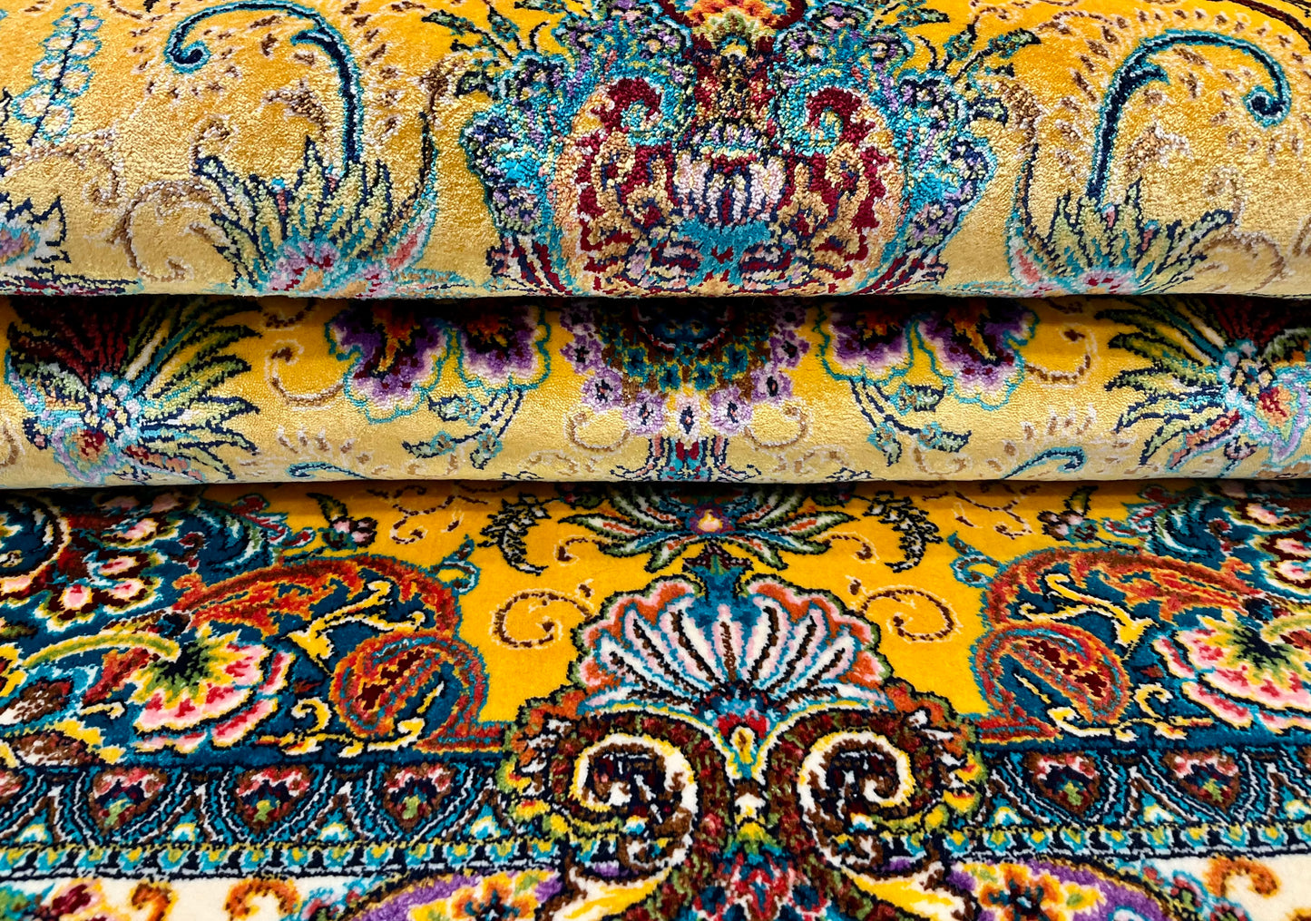 ペルシャンシルク 120cm x 80cm PS10435