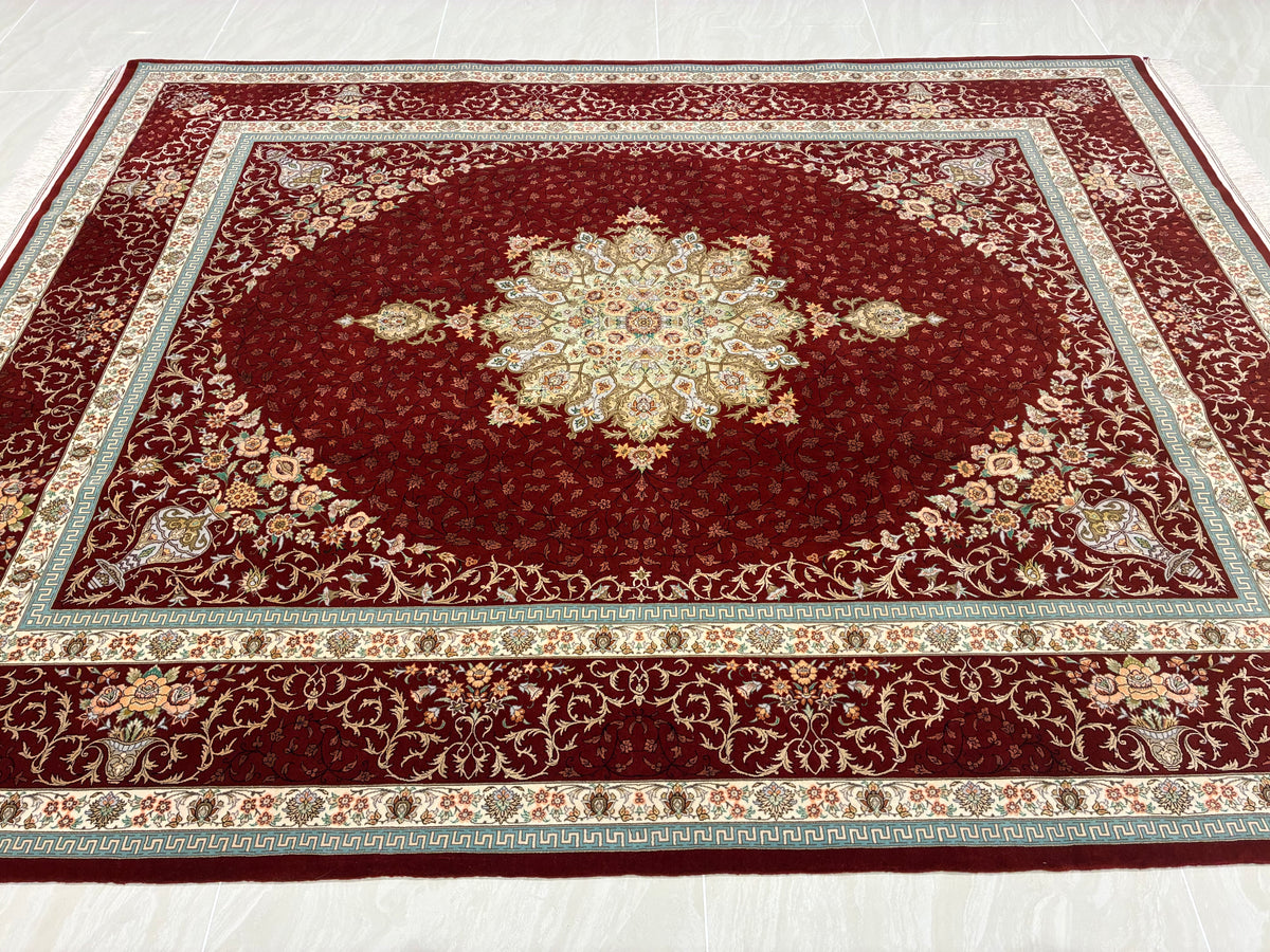 【千葉店】 イスファハン ダルダシティ工房 260cm x 210cm PS11253