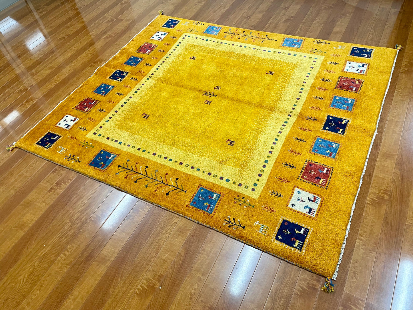 【オンライン限定】ギャッベ  234cm x 200cm RJ6490