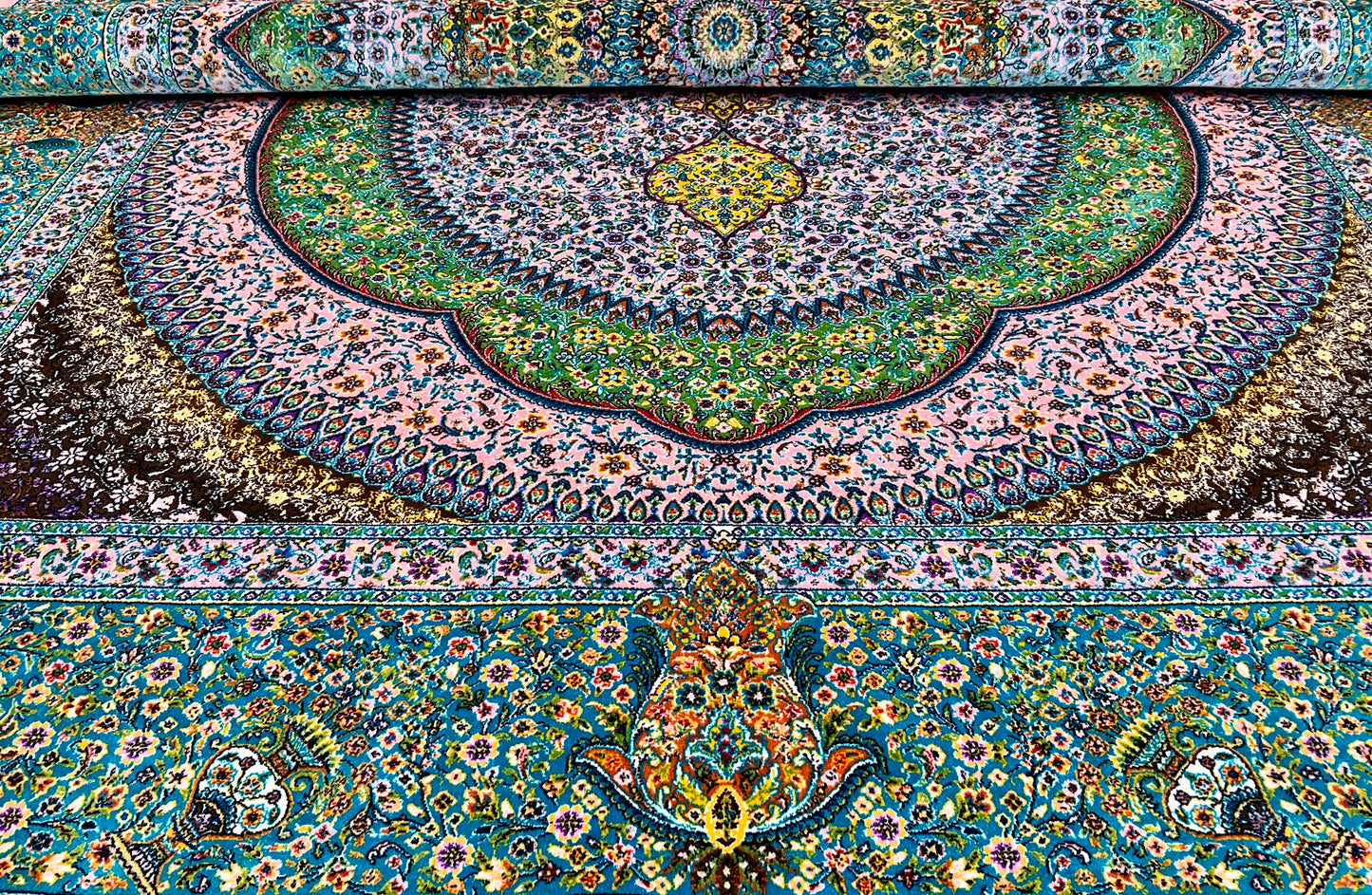 ペルシャンシルク 200cm x 135cm PS12337
