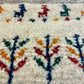 【福岡店】ギャッベ 44cm x 41cm Z3665