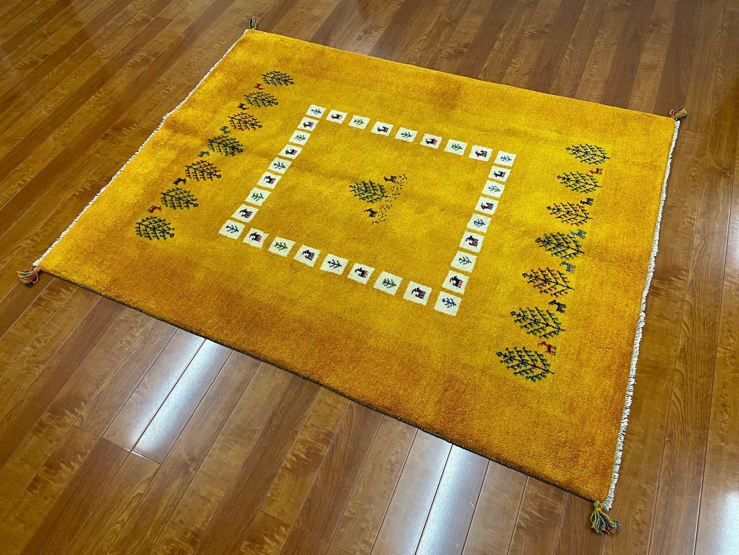 【オンライン限定】ギャッベ  190cm x 150cm RJ4867