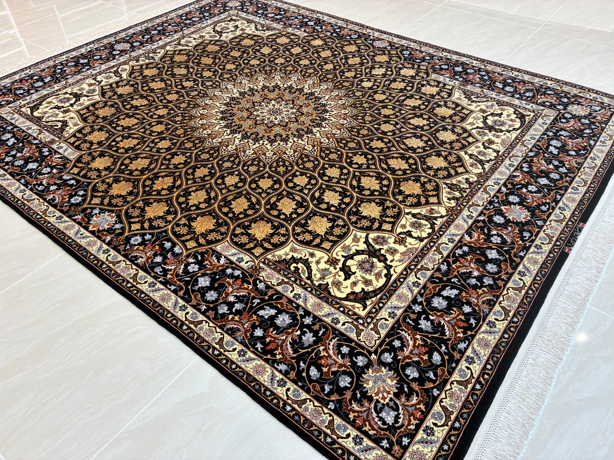 【千葉店】 イスファハン ダバリ工房 250cm x 205cm PS5218