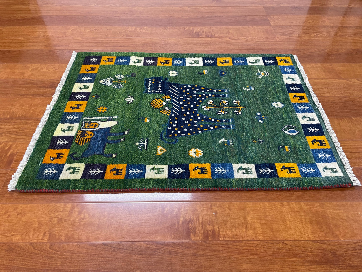 【オンライン限定】ギャッベ アマレバフト 90cm x 63cm RJ17074