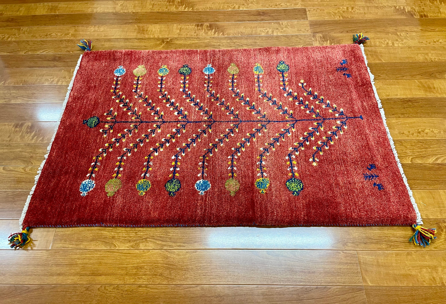 【オンライン限定】ギャッベ 123cm x 83cm RJ11171