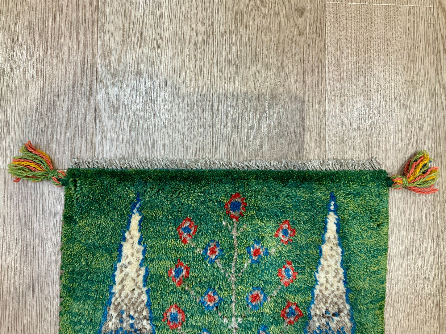 ギャッベ 41cm x 39cm AJ27706