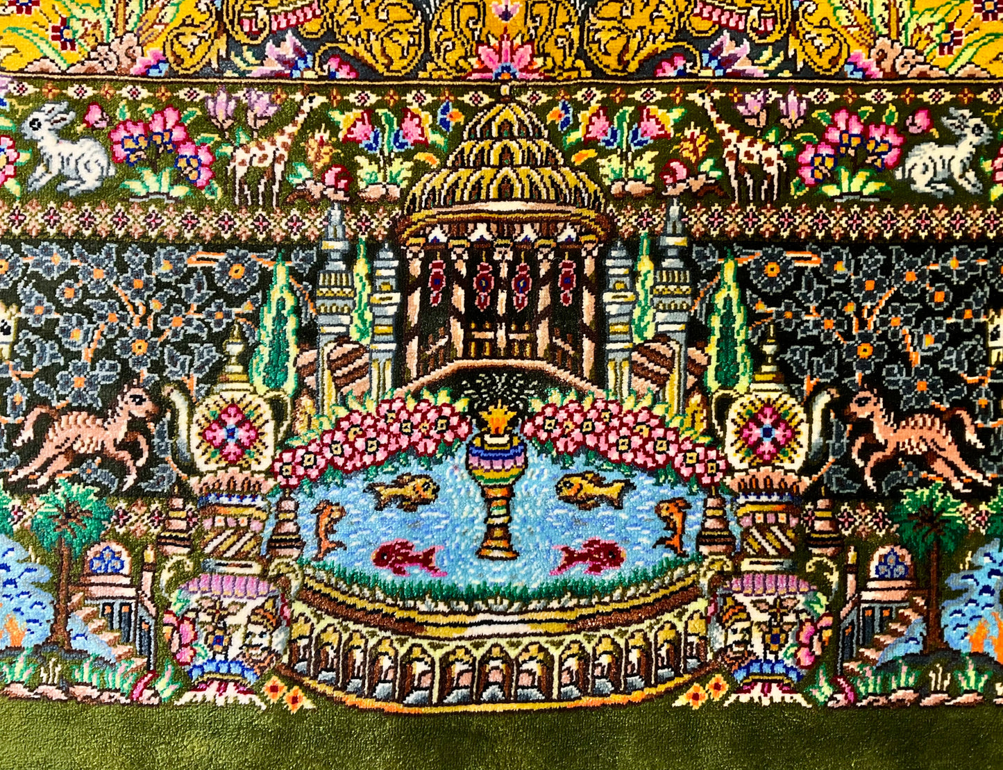 クム モハンマド工房 155cm x 100cm NT11115
