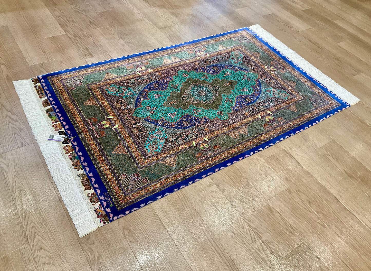 クム ジャムシーディ工房 160cm x 102cm JM248