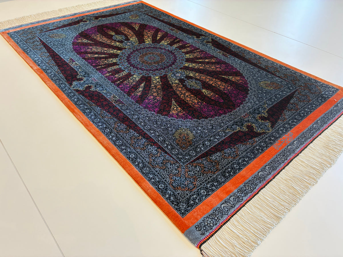【千葉店】クム ダラクシャンデ工房 128cm x 80cm PS13292