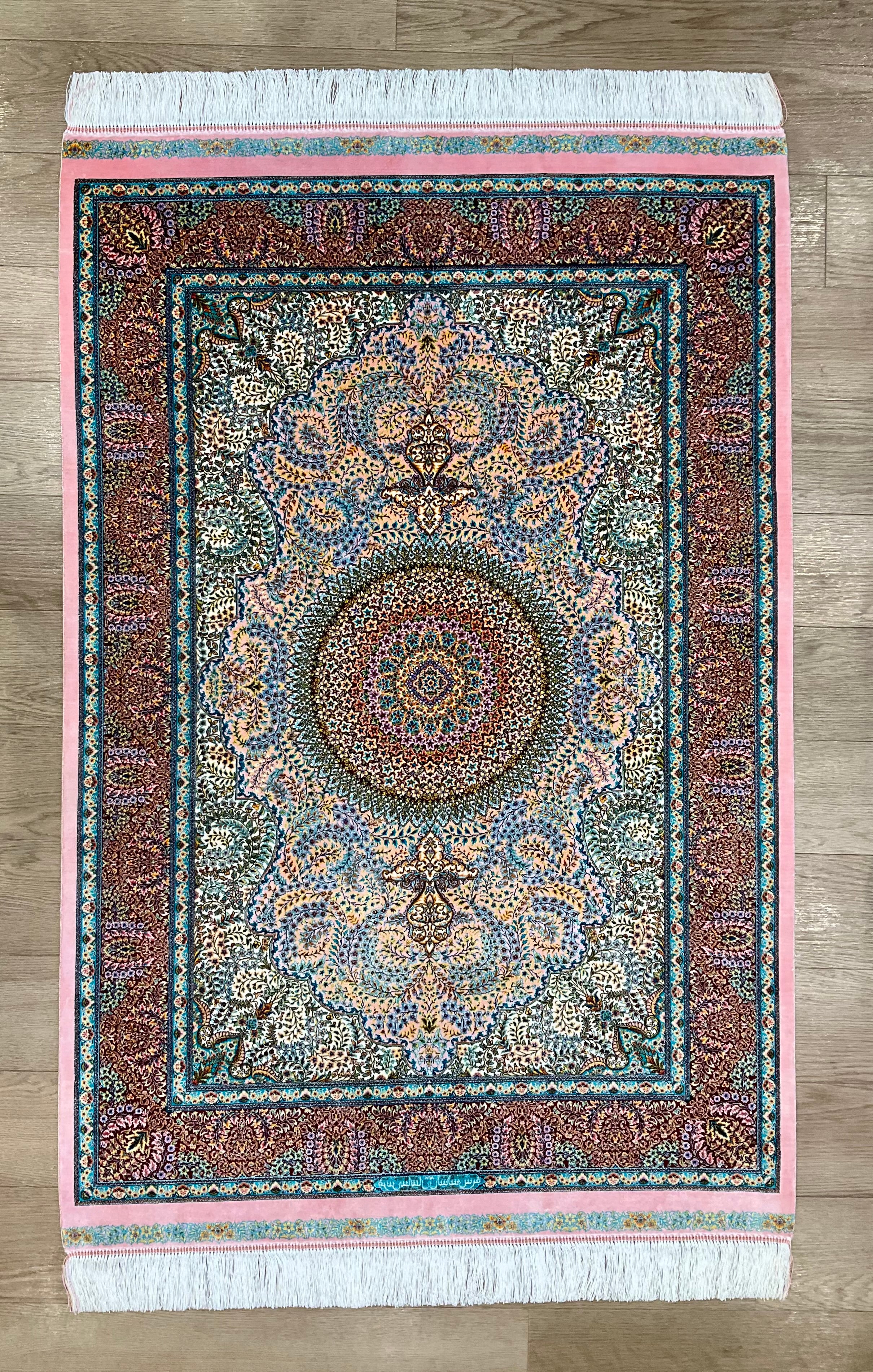 ペルシャンシルク（機械織） – ペルシャ絨毯専門店 ペルシャンパトリス