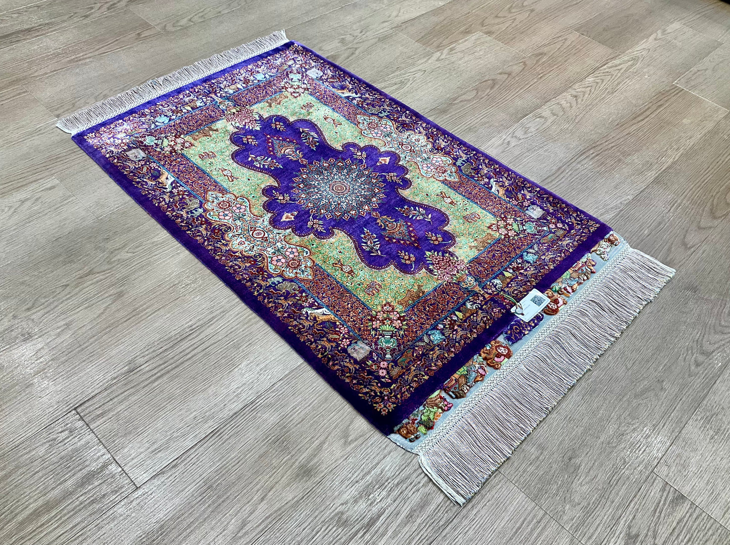 クム ジャムシーディ工房 88cm x 60cm NT8874