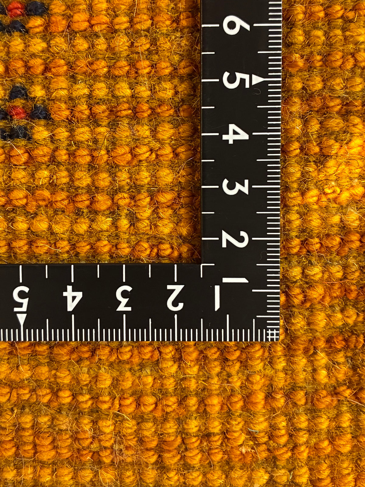 【千葉店】ギャッベ 46cm x 41cm Z3262