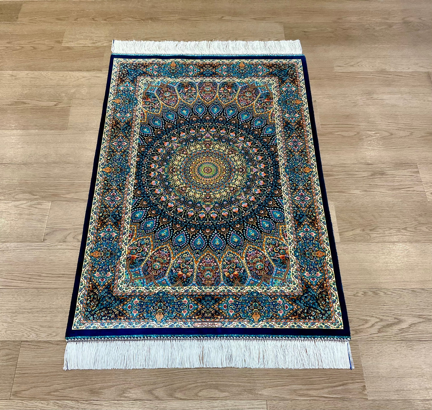 ペルシャンシルク 120cm x 80cm PS10494