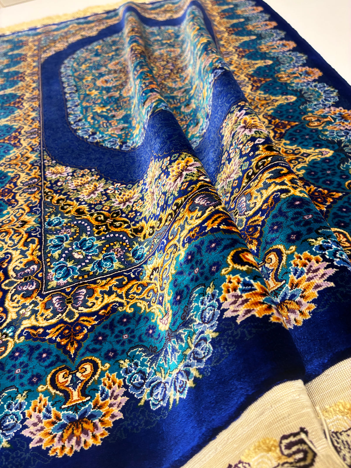【千葉店】クム ジェッディ工房 125cm x 81cm PS13472