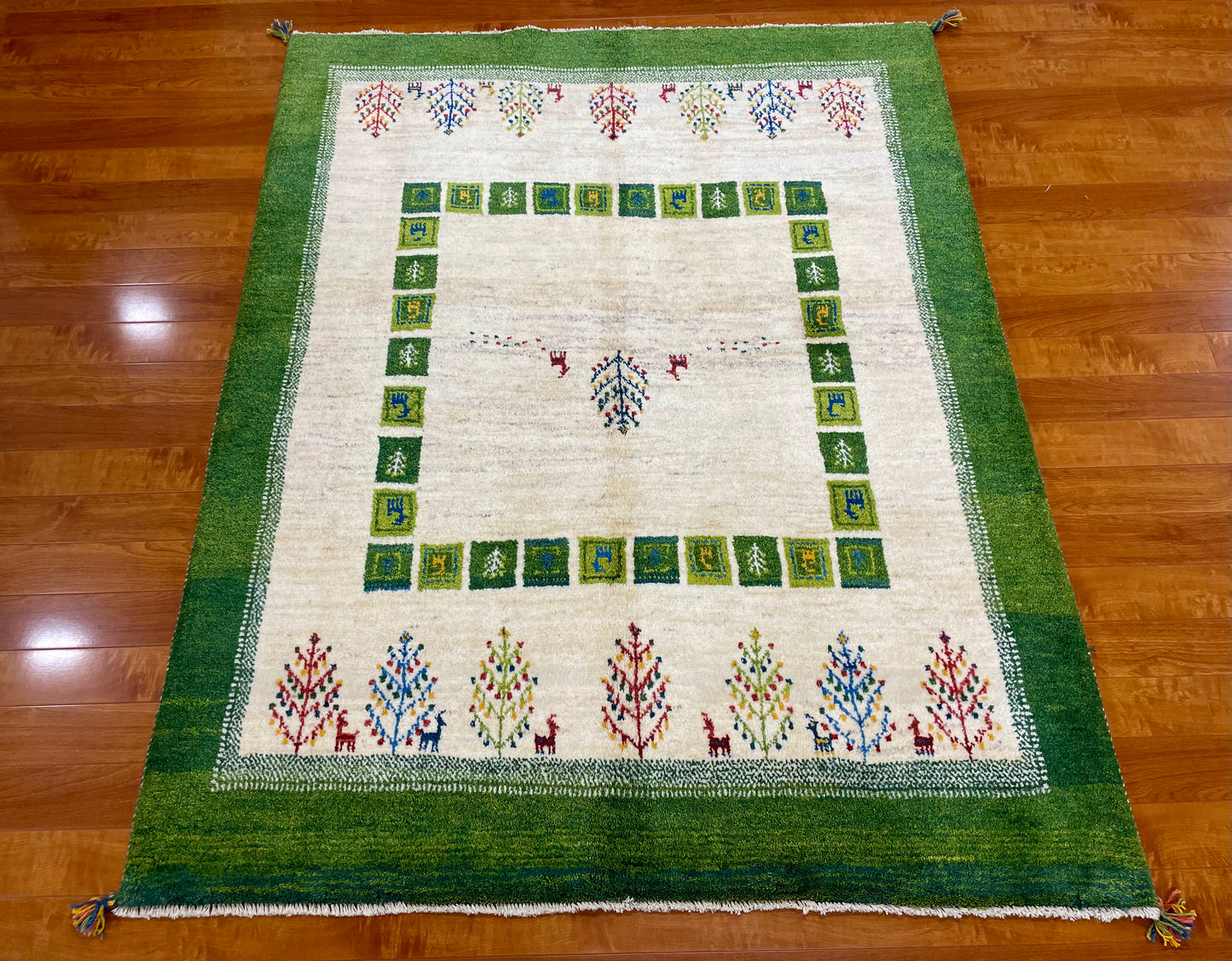 【オンライン限定】ギャッベ  200cm x 158cm RJ3853