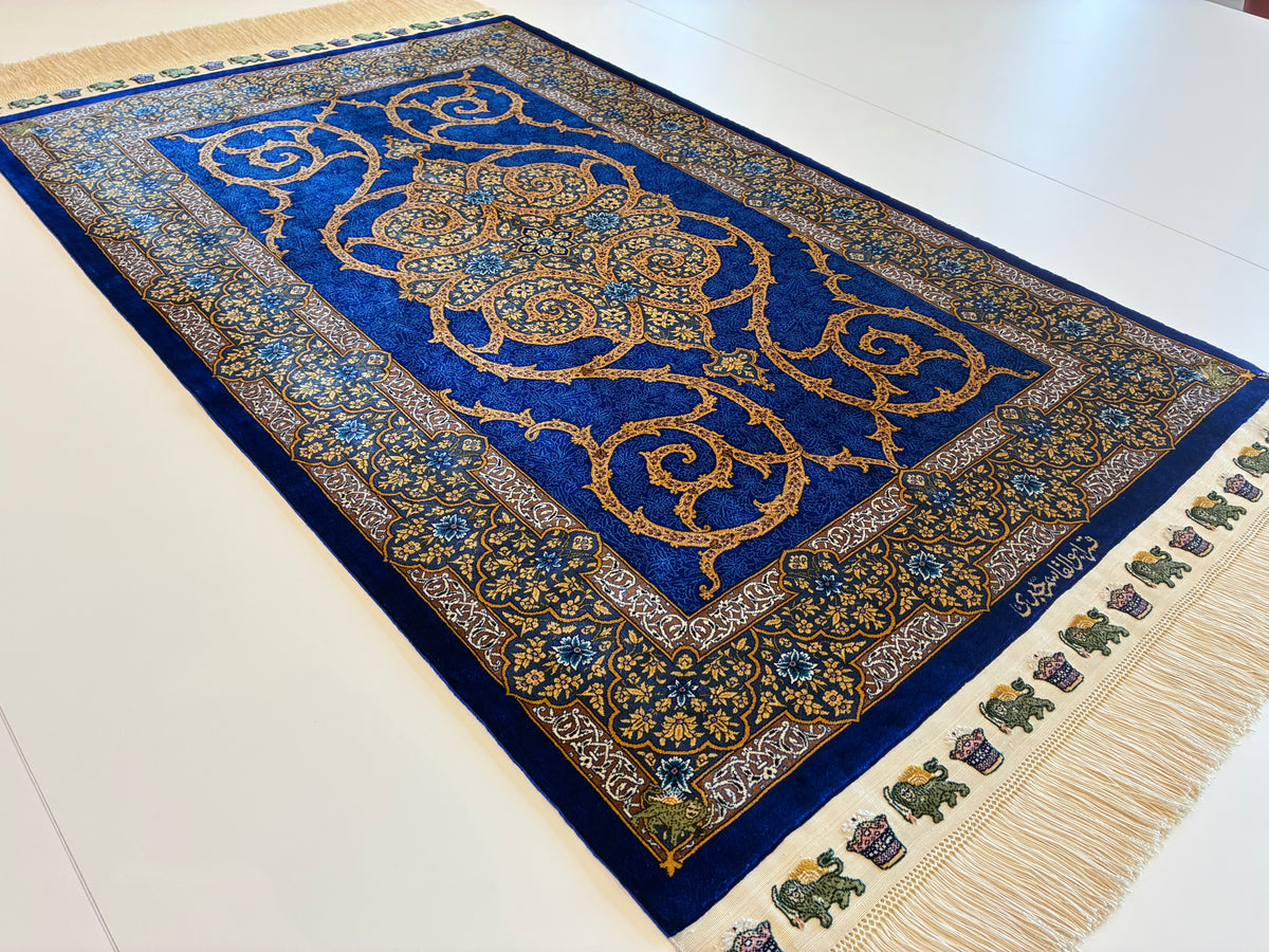 【千葉店】クム ジェッディ工房 125cm x 80cm PS12261
