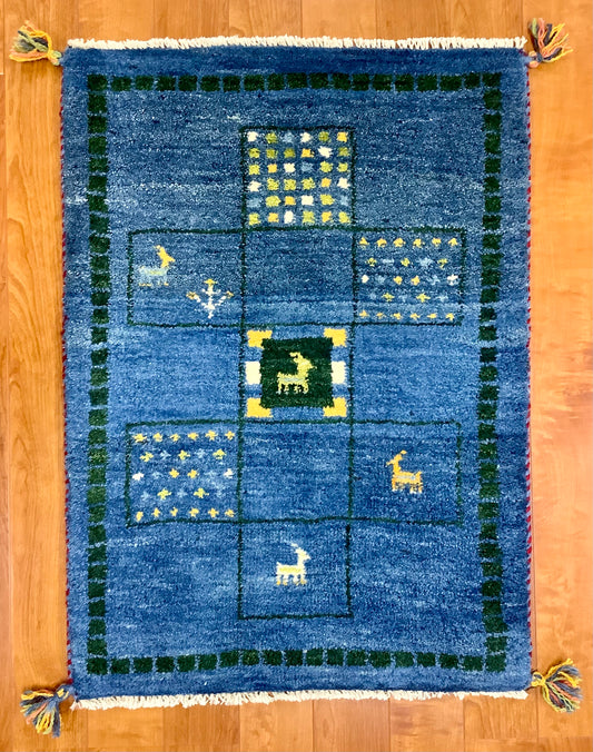 【オンライン限定】ギャッベ 88cm x 62cm RJ3524